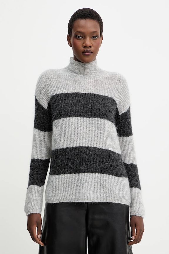 MM by Max Mara pulover de lână TENNA subtiri gri 2526366188600