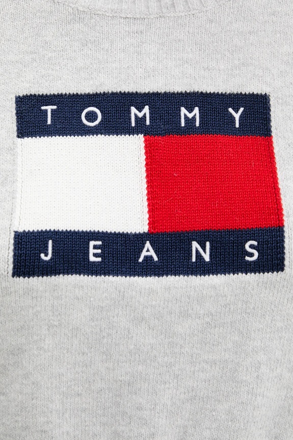 Sveter Tommy Jeans DW0DW21690 sivá