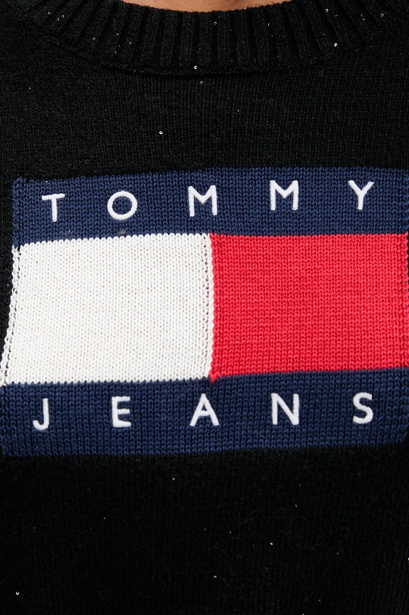 Sveter Tommy Jeans DW0DW21690 čierna