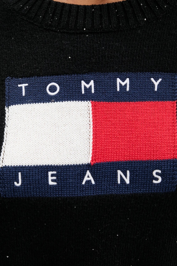 Sveter Tommy Jeans DW0DW21690 čierna