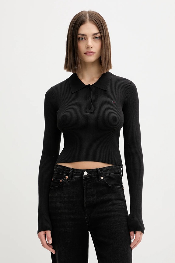 Tommy Jeans sweter pozostałe czarny DW0DW21829