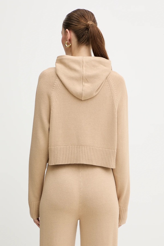 Odzież Armani Exchange sweter z dodatkiem wełny XW000767.AF13774 beżowy