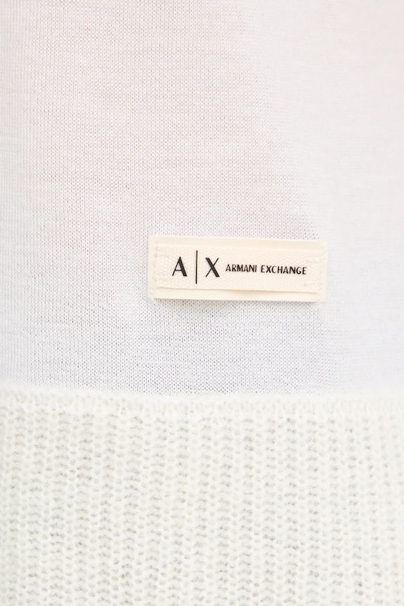 Armani Exchange gyapjú pulóver XW000772.AF16602 bézs
