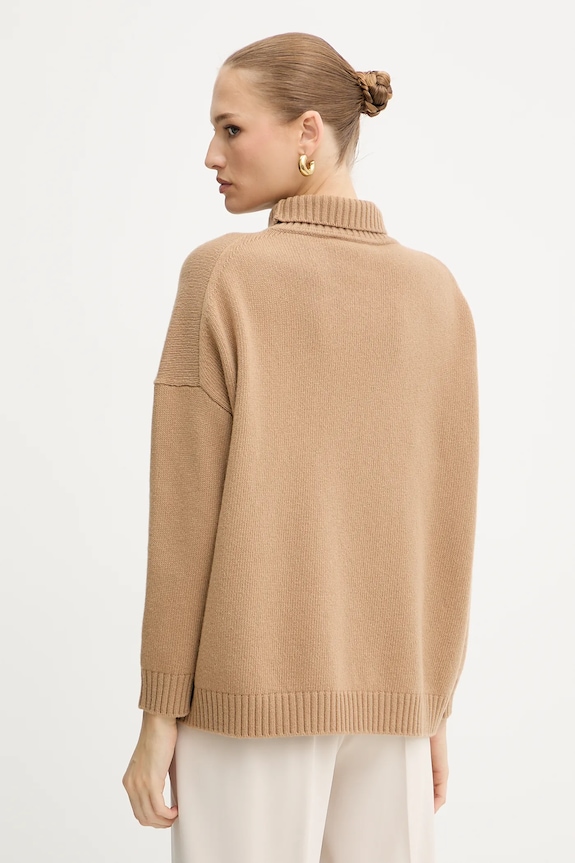 Abbigliamento Weekend Max Mara maglione in lana BORGIA 2525366112600 beige