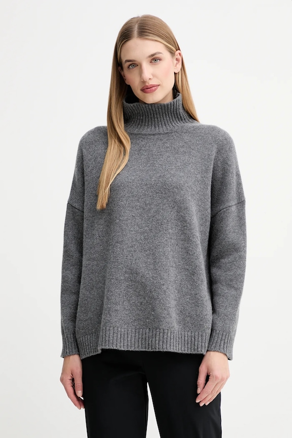 Weekend Max Mara maglione in lana BORGIA melange grigio 2525366112600