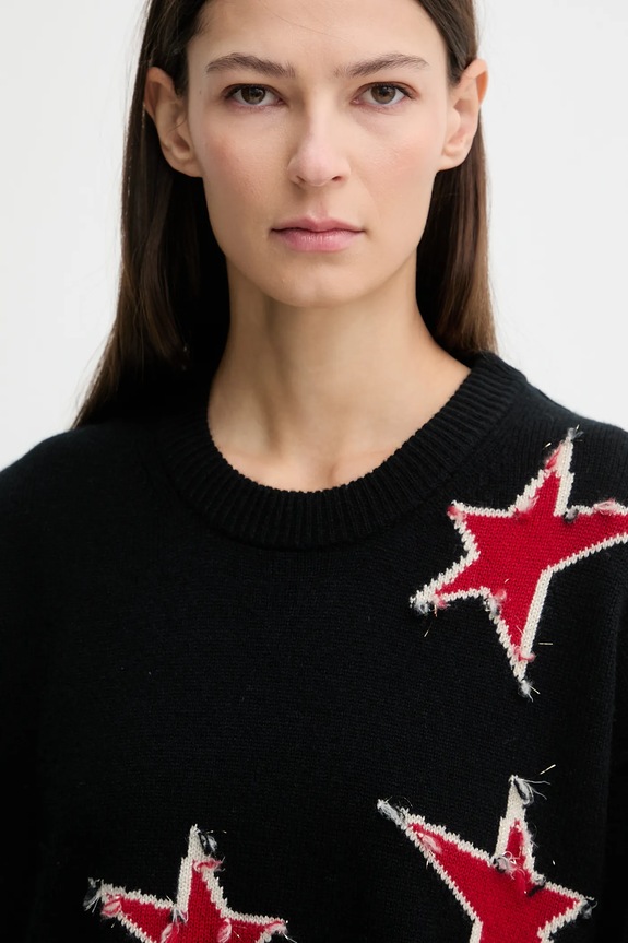Kašmírový sveter ZADIG&VOLTAIRE čierna KWSW02842