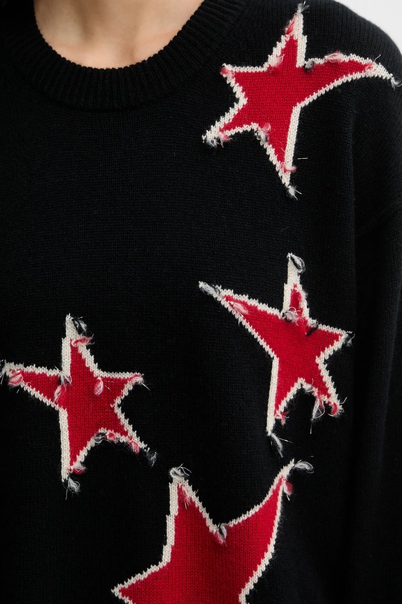 Kašmírový sveter ZADIG&VOLTAIRE KWSW02842 čierna