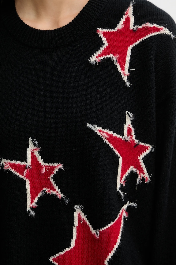 Kašmírový sveter ZADIG&VOLTAIRE KWSW02842 čierna
