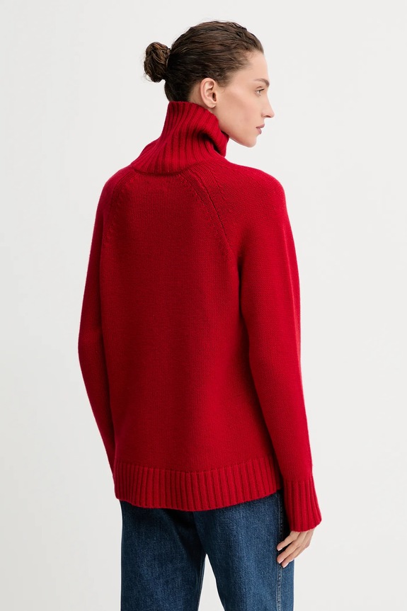 Odzież ZADIG&VOLTAIRE sweter kaszmirowy KWSW02793 czerwony