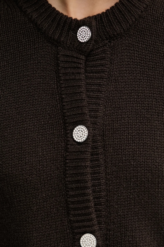 Kašmírový sveter ZADIG&VOLTAIRE KWCA01641 hnedá