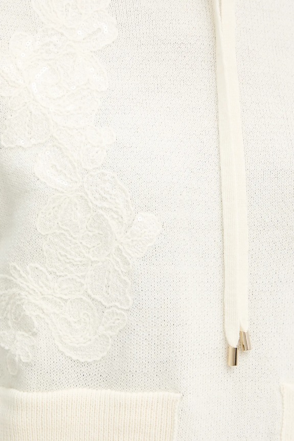 ERMANNO Firenze sweter z dodatkiem wełny 57TM034E85 beżowy