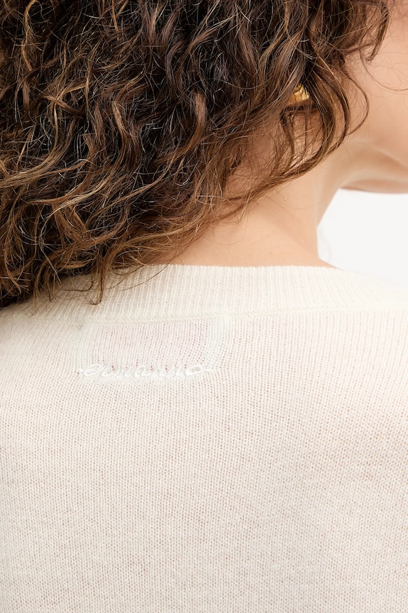 ERMANNO Firenze sweter wełniany 57TM049E55 beżowy