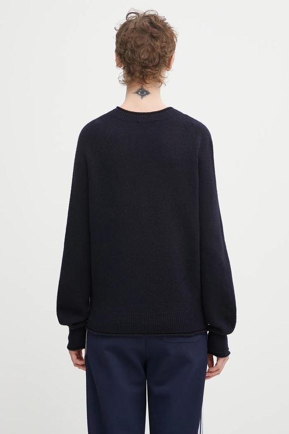 Ρούχα Μάλλινο πουλόβερ Lacoste AF4160 σκούρο μπλε