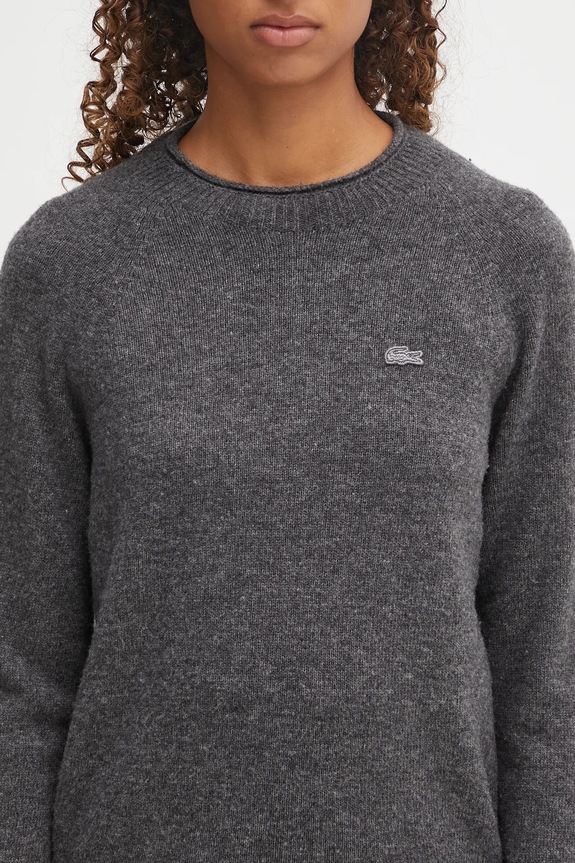 Lacoste maglione in lana grigio AF4160