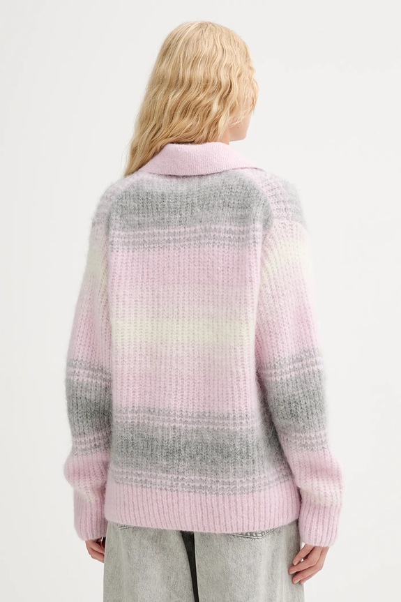 Îmbrăcăminte Kenzo cardigan de lână FF62CA7043CG roz