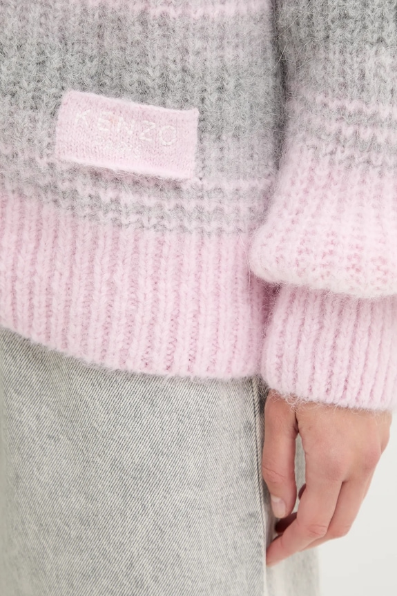 Kenzo cardigan de lână FF62CA7043CG roz