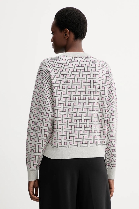 Îmbrăcăminte Kenzo cardigan din amestec de lână FF62CA7033CQ gri