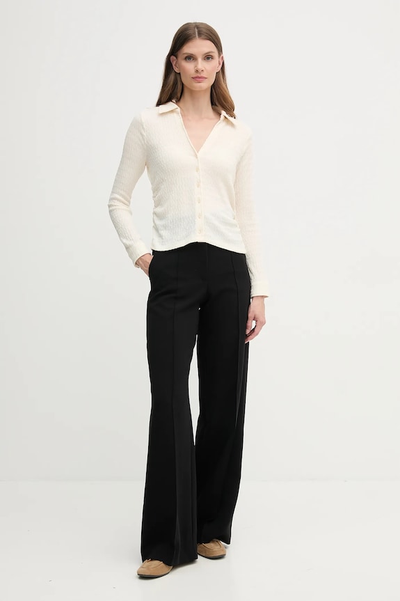 Dkny cămașă DJ5T1385 bej AW25