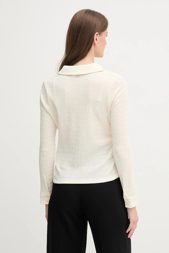 Îmbrăcăminte Dkny cămașă DJ5T1385 bej
