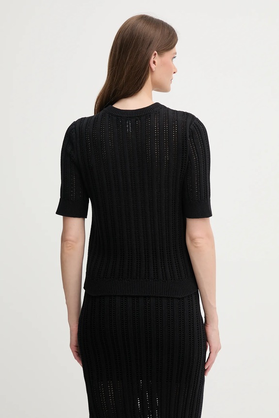 Oblečenie Bavlnený kardigán Dkny DJ5R0684 čierna