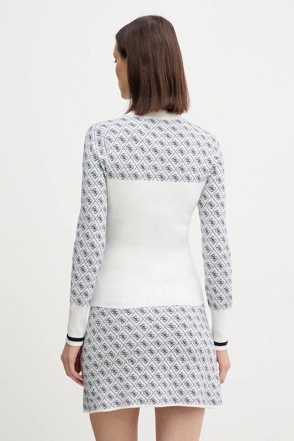 Odzież Guess sweter z dodatkiem wełny AUBREY W5BR24.Z3JD2 beżowy