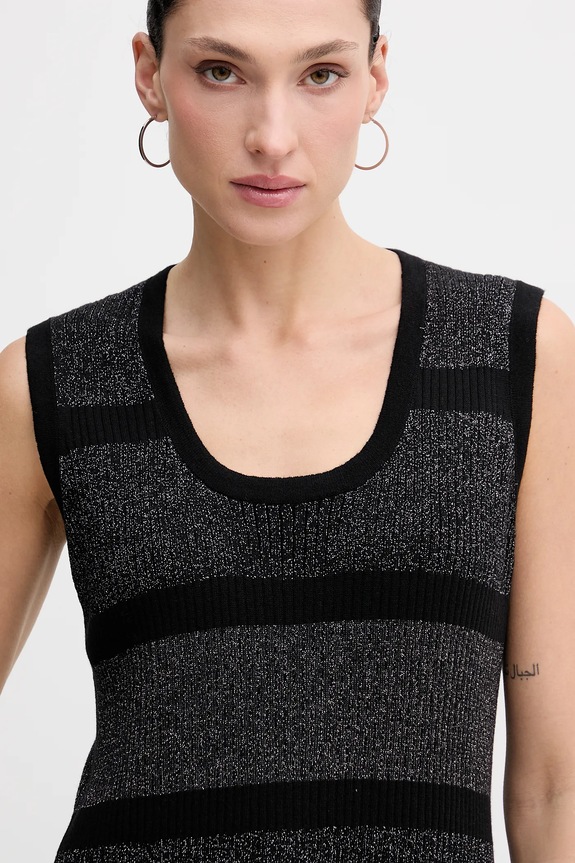 Sisley pulover negru 1194LH00M