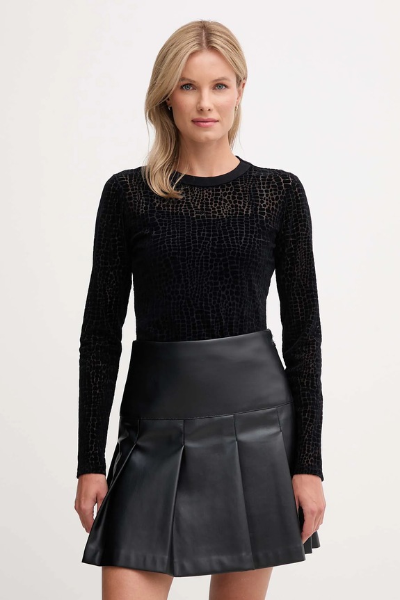 Joop! longsleeve z elastanem czarny 30048291