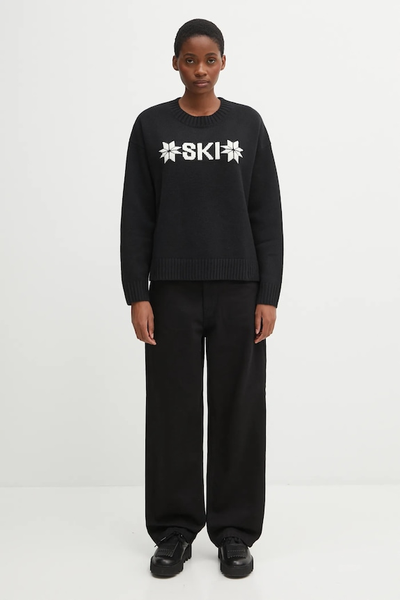 Pulover s dodatkom vune Helly Hansen BLISS 54604 crna
