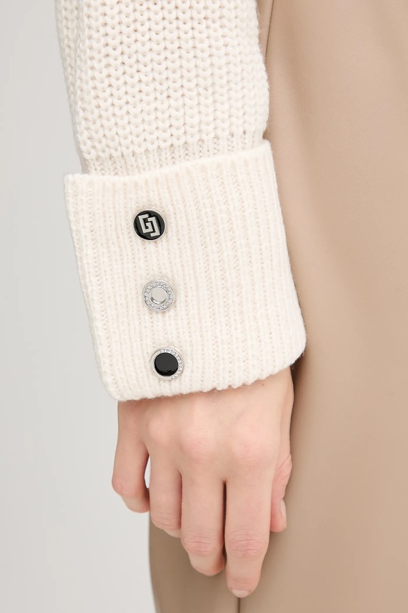 Gaudi sweter 521BD53033 beżowy