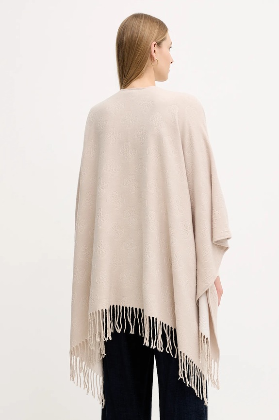 Abbigliamento Guess poncho AW5421.POL03 beige