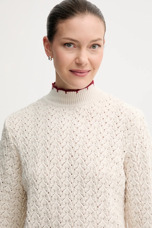 Pepe Jeans pulóver bézs PL7000016