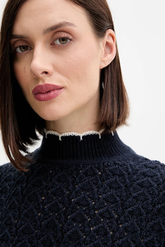 Pepe Jeans sweter granatowy PL7000016