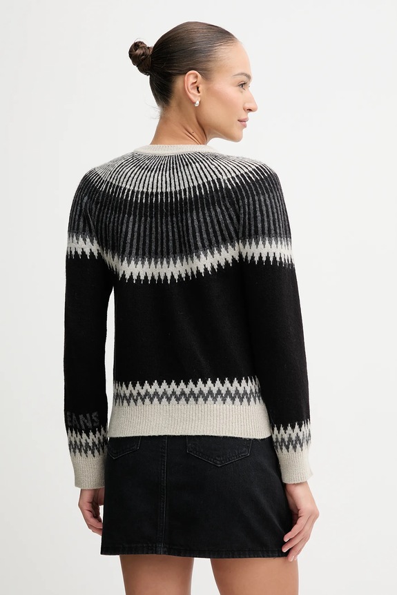 Îmbrăcăminte Pepe Jeans cardigan din amestec de lână PL7000048 negru