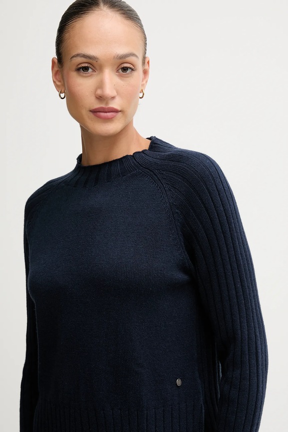 Pepe Jeans maglione con lana blu navy PL7000056