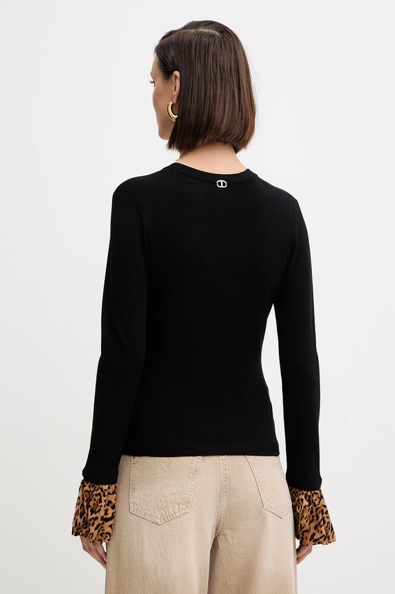 Odzież Twinset sweter 252TP3154 czarny