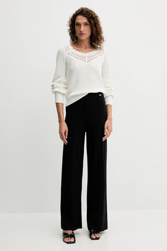 Twinset maglione con lana 252TP3102 beige AW25