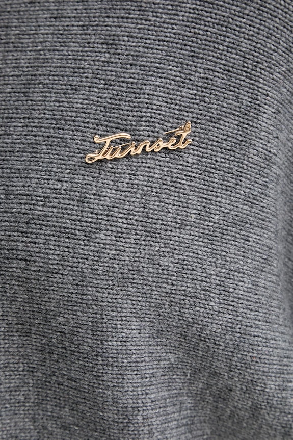 Twinset pulover din amestec de lână 252TT3422 gri