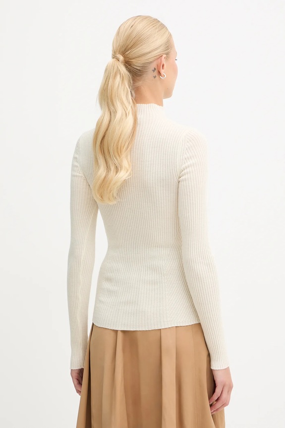 Îmbrăcăminte Twinset pulover de lână 252TT3111 bej