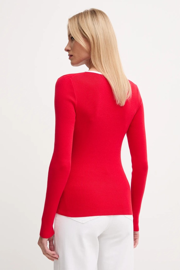 Ρούχα Πουλόβερ Calvin Klein Jeans LV044D360G κόκκινο