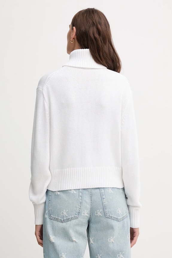 Oblečenie Sveter Calvin Klein Jeans LV047D354G biela
