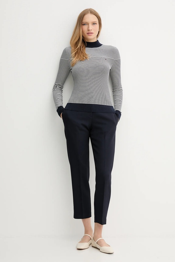 Tommy Hilfiger sweter WW0WW47462 granatowy AW25