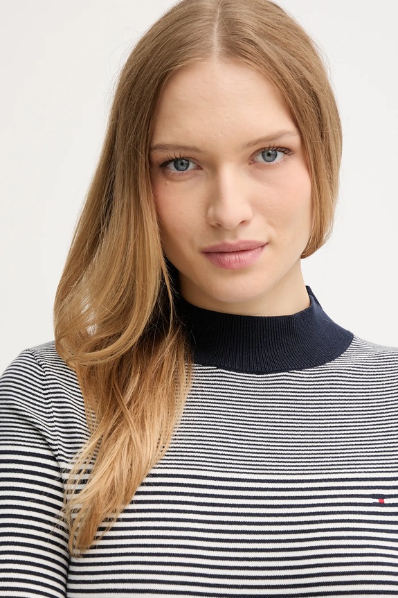 Tommy Hilfiger sweter granatowy WW0WW47462