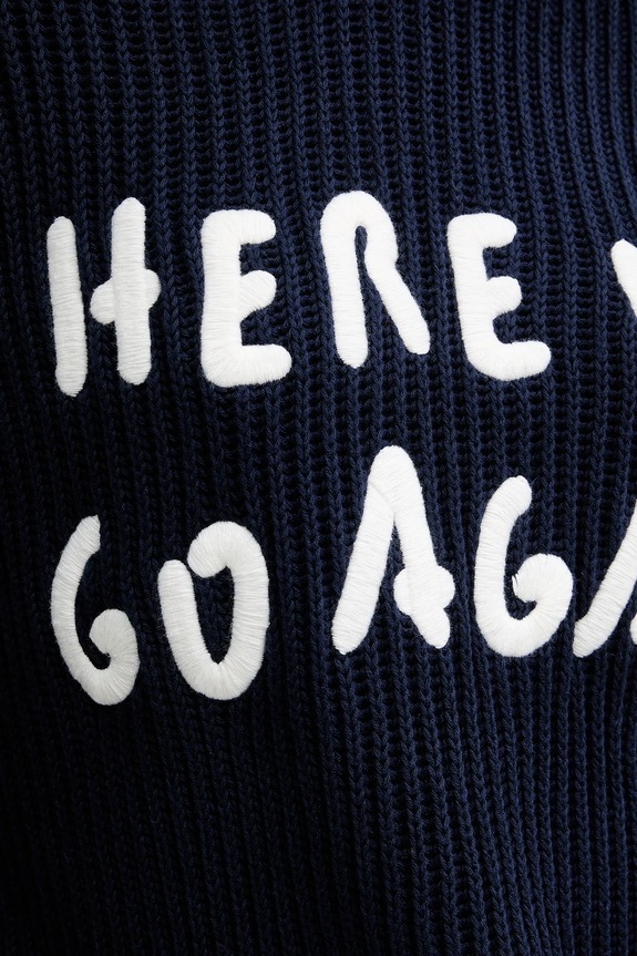 Πουλόβερ MAX&Co. 2528366012200 σκούρο μπλε