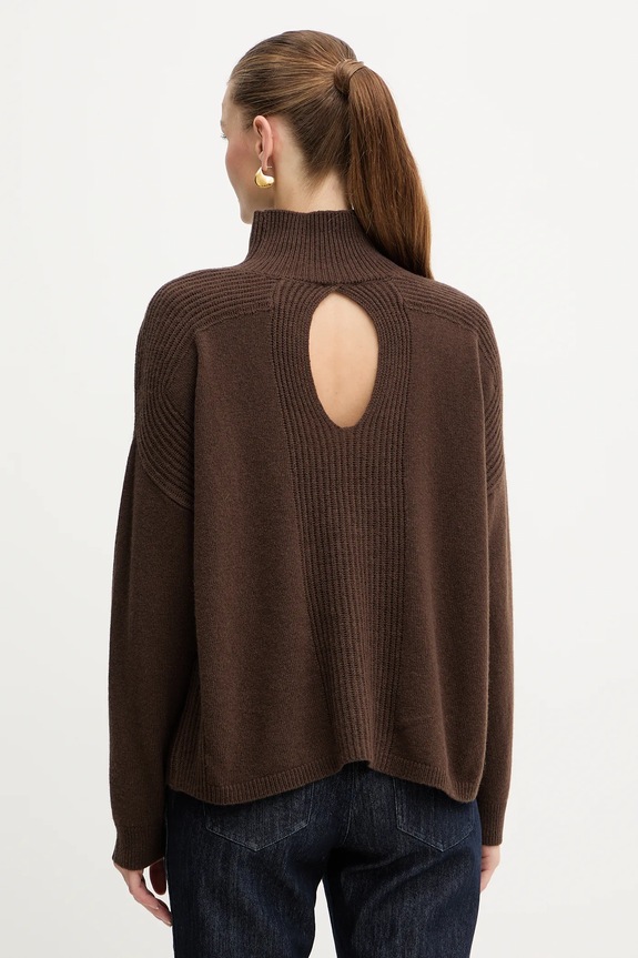Abbigliamento Liu Jo maglione in lana MF5059.MS009 marrone