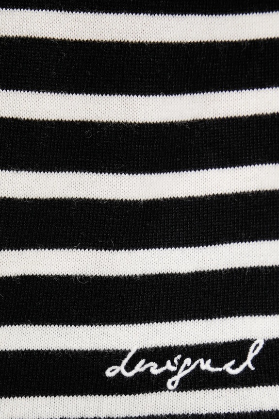 Desigual pulover de lână BERGEN 25WWJF08 negru