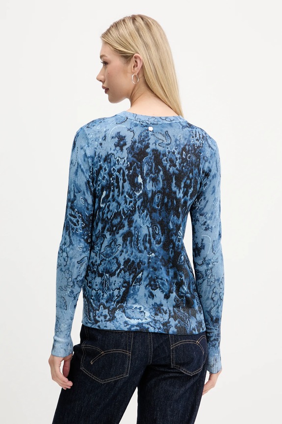 Îmbrăcăminte Desigual cardigan KASSIDY 25WWJF12 albastru