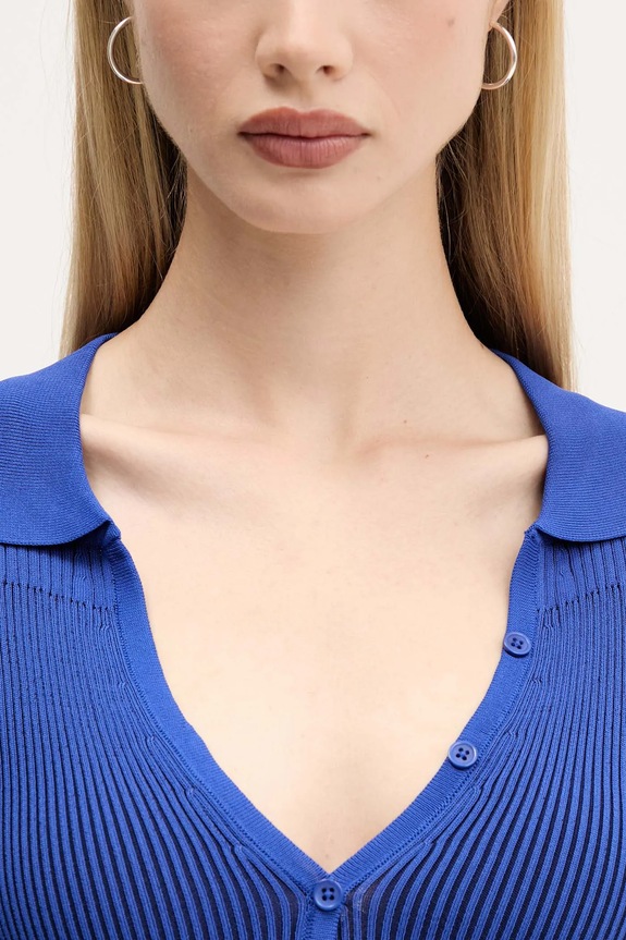 Πουλόβερ Desigual BETHEL 25WWJF29 μπλε