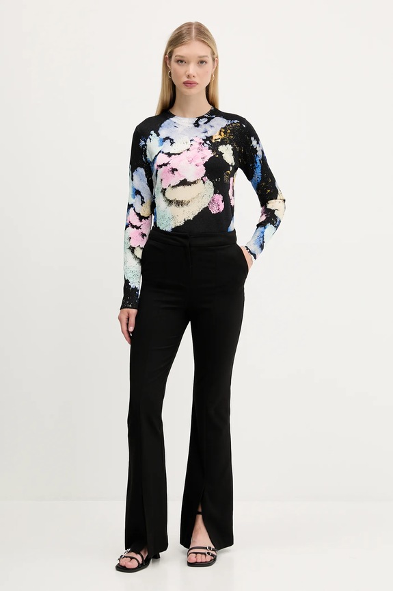 Desigual pulover NENUFAR LACROIX 25WWJF46 negru AW25