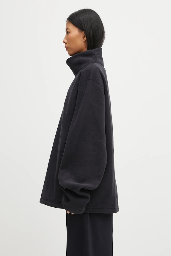 MM6 Maison Margiela fleece sweatshirt x Salomon S52NH0035.M20140.899 black AW25