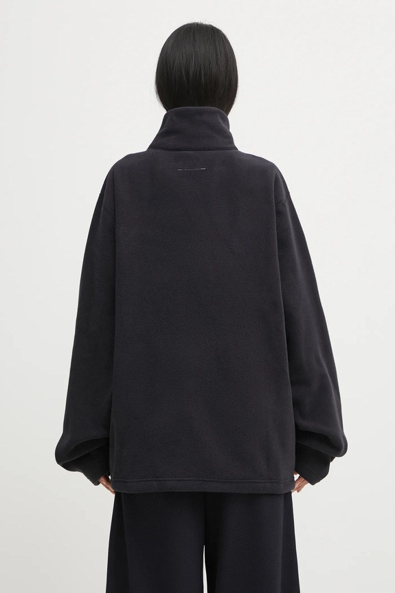 Clothing MM6 Maison Margiela fleece sweatshirt x Salomon S52NH0035.M20140.899 black